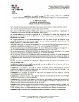 Arreté autorisation de battues affinitaires par tir contre des sangliers