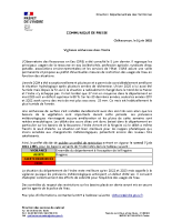 Communiqué de presse