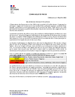 Communiqué de presse