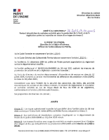 Arrêté préfectoral du 10 juillet 2025 niveau 2 travaux forestiers