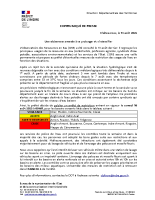 Communiqué de presse
