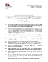 Arrêté du 29 octobre 2025