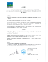 Arrêté interdidant la pêche