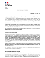 Communiqué de presse
